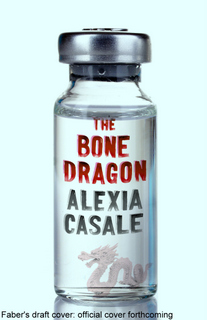 draft cover design for The Bone Dragon